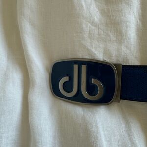 Navy Blue Designer Belt